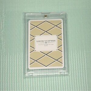 Louis Vuitton Playing Card in Holder  Q of ♦️